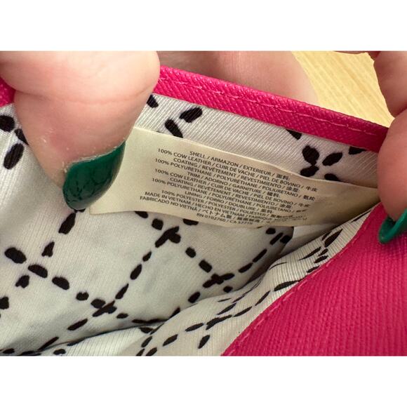 Kate Spade Hot Pink and Gold Wallet *as is* - Picture 11 of 11